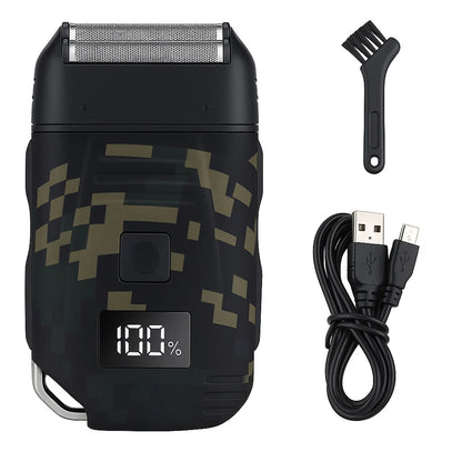 Mens USB Electric Shaver Trimmer Razor Rechargeable Hair Beard Shaving Machine
